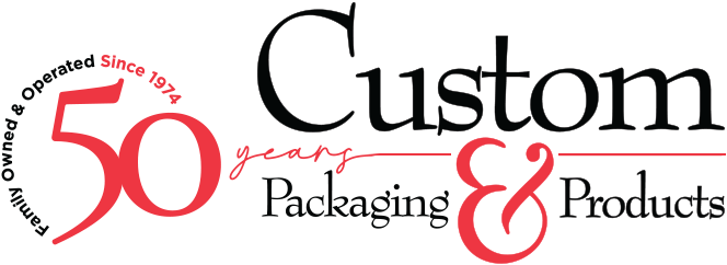 Custom Packaging Products 50th logo